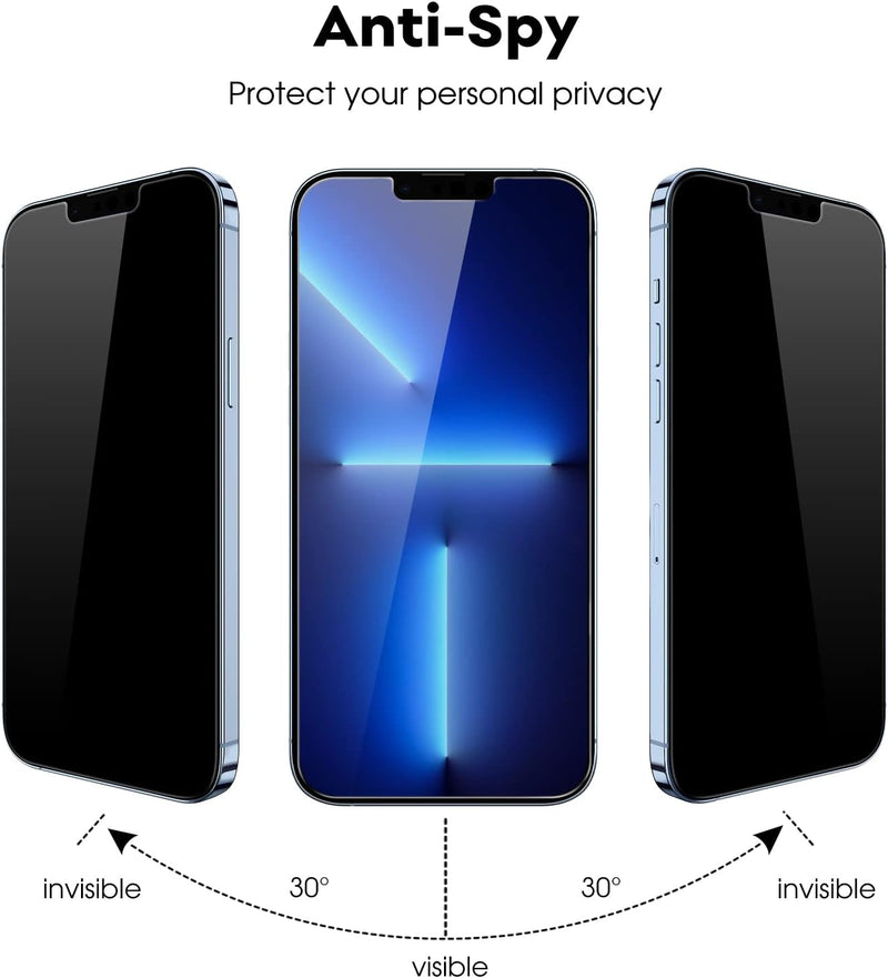 JETech Privacy Pellicola Protettiva per iPhone 14 Pro  6,7 Pollici con Protezione Obiettivo